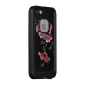熱帯ハイビスカスの花 LifeProof iPhoneケース (裏面/右)