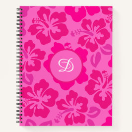 熱帯ハイビスカスガーリーハワイ花柄 ノートブック