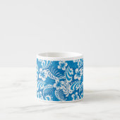 熱帯ハイビスカスパターン エスプレッソカップ (正面)