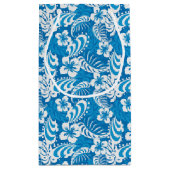 熱帯ハイビスカスパターン スモールペーパーバッグ (裏面)