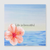 熱帯ハイビスカスフラワー海 (正面)