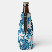 熱帯ハイビスカスフローラルパターン2 ボトルクーラー (ボトル裏面)