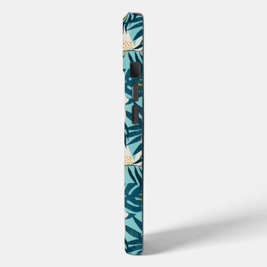 熱帯ハイビスカスフローラルパターン Case-Mate iPhoneケース (裏面 / 左)