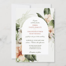 熱帯ハイビスカスボホパステル結婚フローラ