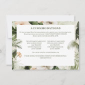 熱帯ハイビスカスボホ結婚パステル ノートカード (正面)