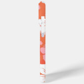 熱帯ハイビスカスモノグラパーソナライズされたム Case-Mate iPhoneケース (裏面 / 左)