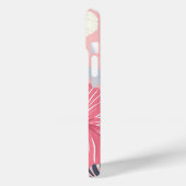 熱帯ハイビスカスモノグラパーソナライズされたム Case-Mate iPhoneケース (裏面 / 左)