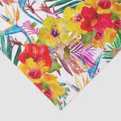 熱帯ハイビスカス夏パターン 薄葉紙 (詳細)