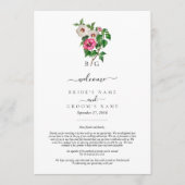 熱帯ハイビスカス結婚の夏の日程 プログラム (正面)