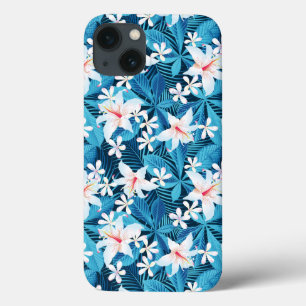 熱帯ハイビスカス花柄 iPhone 13ケース