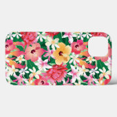 熱帯ハイビスカス花柄 Case-Mate iPhoneケース (裏面 (横))