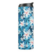 熱帯ハイビスカス花模様2 タンブラー (回転左)