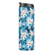 熱帯ハイビスカス花模様2 タンブラー (回転右)