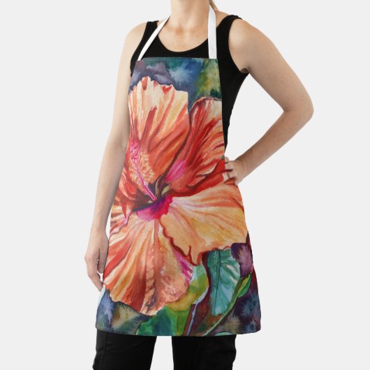 熱帯ハイビスカス5 エプロン (インサイチュ)