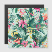 熱帯ハイビスカス:フローラシームレスパターン (正面/裏面)