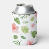 熱帯ハイビスカス 缶クーラー (缶正面)