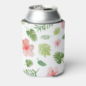 熱帯ハイビスカス 缶クーラー (缶裏面)