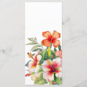 熱帯ハイビ結婚スカス メニュー (裏面)