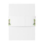 熱帯ハイビ結婚スカス 招待状ベリーバンド (裏面例)