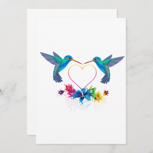 熱帯ハミングバード (正面/裏面)