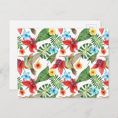 熱帯ハミングバード2 ポストカード (正面/裏面)