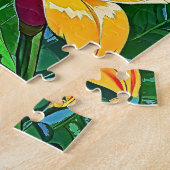 熱帯ハミングバード ジグソーパズル (側面)