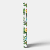 熱帯ハミングバード |モノグラム Case-Mate iPhoneケース (裏面 / 左)