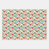 熱帯ハミングバード ラッピングペーパーシート (正面)