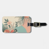 熱帯ハミング鳥 ラゲッジタグ (正面横)