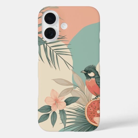 熱帯ハミング鳥 Case-Mate iPhoneケース (裏面)