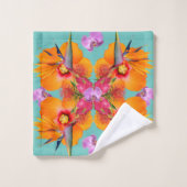 熱帯ハモダンワイキルト バスタオルセット (ウォッシュタオル)