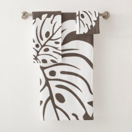 熱帯ハモダンワイキルト バスタオルセット