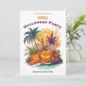 熱帯ハローウィンパーティ招待 セーブザデート (スタンド正面)