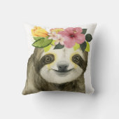 熱帯ハロー | Sweet Sloth クッション (裏面)