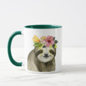 熱帯ハロー | Sweet Sloth マグカップ (左)
