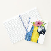 熱帯ハロ – オウム ノートブック (内部)