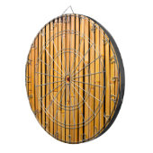 熱帯ハワイのタケ背景のテンプレート ダーツボード (正面右)