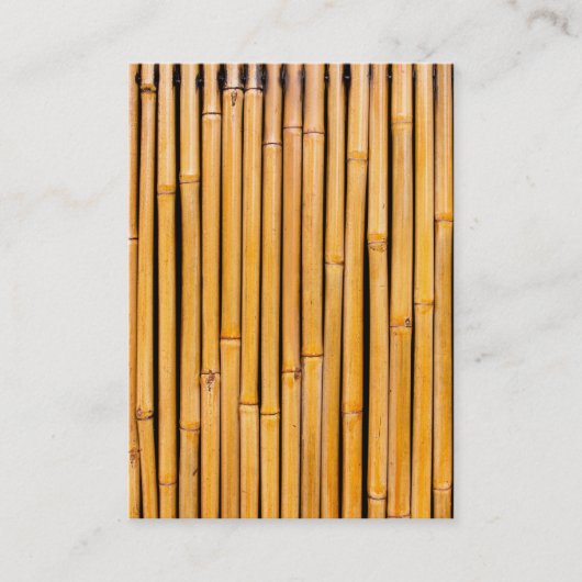 熱帯ハワイのタケ背景のテンプレート 名刺 (正面)