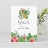 熱帯ハワイの夏 サンキューカード (スタンド正面)