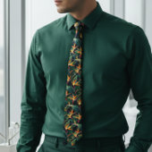 熱帯ハワイアンの鳥のパラダイスネクタイ ネクタイ