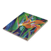 熱帯ハワイアンバードオブパラダイス タイル (側面)