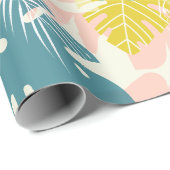 熱帯ハワイアンパイナップル ラッピングペーパー (ロールコーナー)