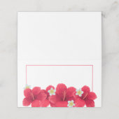 熱帯ハワイアンルアウ（ハワイ式宴会）座席表 プレイスカード (外部開封)