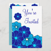 熱帯ハワイアン招待状 招待状 (正面/裏面)