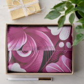 熱帯ハワイアン花ハイビスカスピンクのデコページ 薄葉紙 (ギフト)