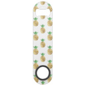 熱帯ハワイアン金箔パイナップルパターン スピード栓抜き (裏面)