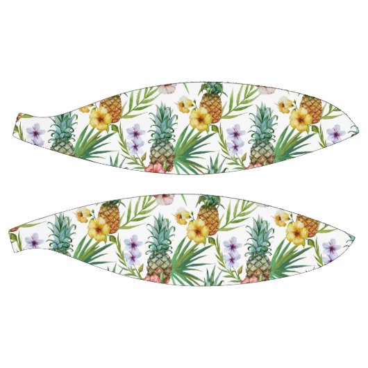 熱帯ハワイテーマ水彩パイナップル模様 バスケットボール (パネル)