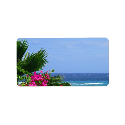 熱帯ハワイ ラベル (正面)