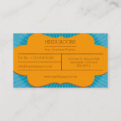 熱帯ハワイ 名刺 (裏面)