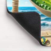 熱帯ハンモックのディル漬け マウスパッド (コーナー)